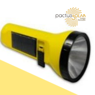 Linterna Solar Con Luz de Lectura